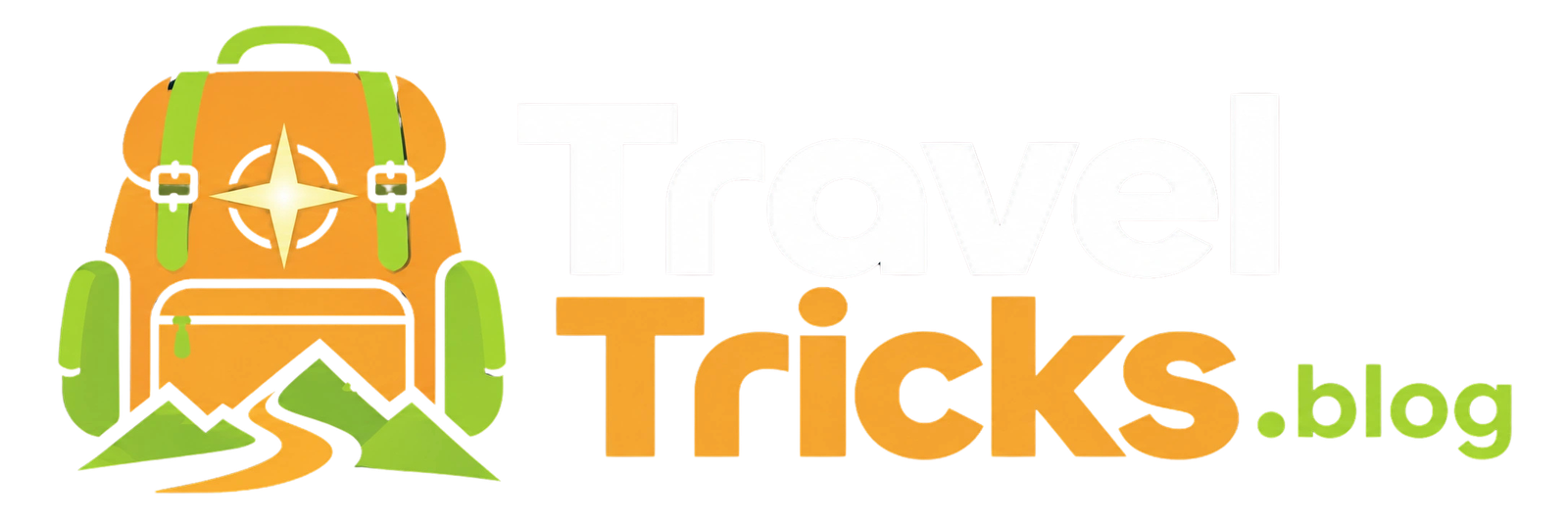 Travel Tricks budget travel hacks and backpacking blog logo