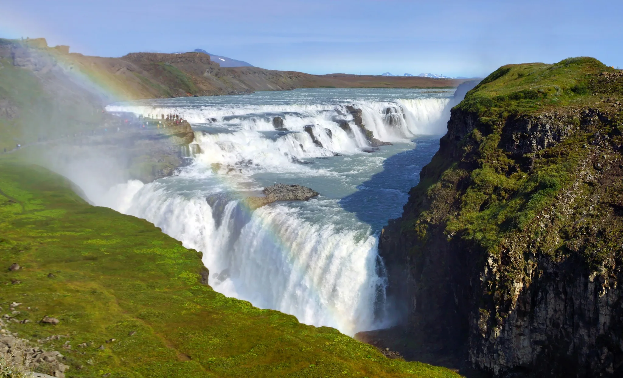 Iceland 5-day itinerary scenic waterfall along the Golden Circle